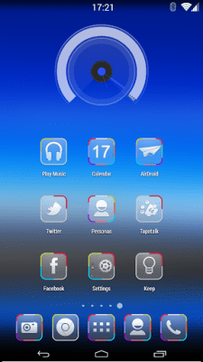 Screenshot of the application KitKat HD Launcher Theme icons - #3