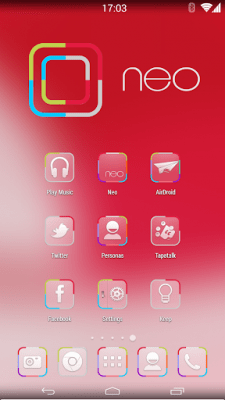 Screenshot of the application KitKat HD Launcher Theme icons - #4