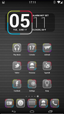 Screenshot of the application KitKat HD Launcher Theme icons - #5