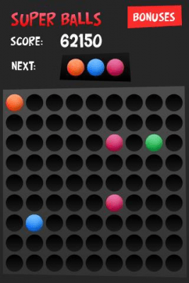 Screenshot of the application Lines - Super Balls Free - #7