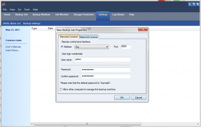 Screenshot of the application K-Backup Suite - #2