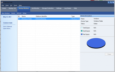 Screenshot of the application K-Backup Suite - #4