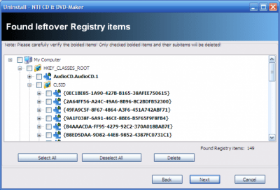 Screenshot of the application Revo Uninstaller Portable - #4