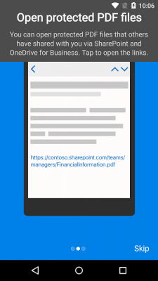 Screenshot of the application Azure Information Protection - #6