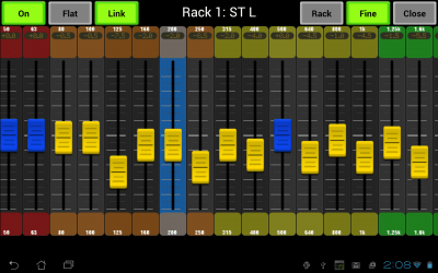 Screenshot of the application AirFader Mobile - #4
