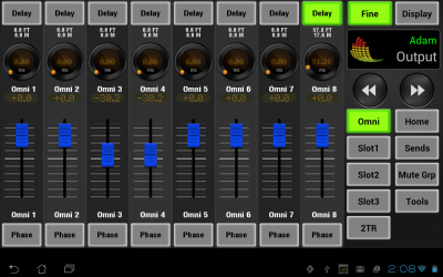 Screenshot of the application AirFader Mobile - #7