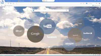 Screenshot of the application UC Browser - #3