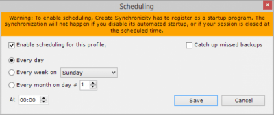 Screenshot of the application Create Synchronicity - #3