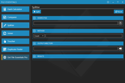 Screenshot of the application File Essentials - #3