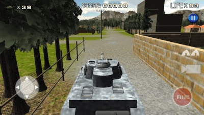 Screenshot of the application Battle Tanks in the City - #5