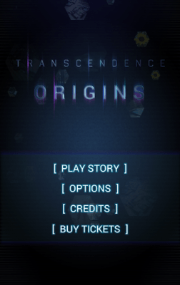 Screenshot of the application Transcendence: Origins - #1