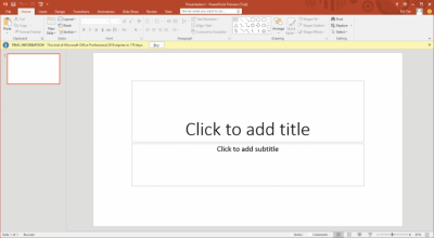 Screenshot of the application Microsoft Office - #3