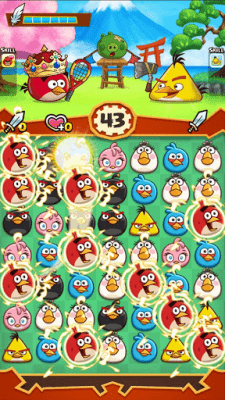 Screenshot of the application Angry Birds Fight! - #5