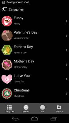 Screenshot of the application Handcent 6 Skin (Metro Style) - #3