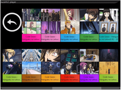 Screenshot of the application JuceVLC - #4