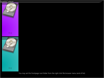 Screenshot of the application JuceVLC - #5