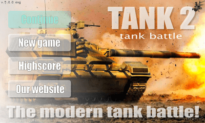 Screenshot of the application Tank 2 - #1