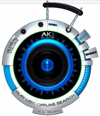 Screenshot of the application AK-Player - #2