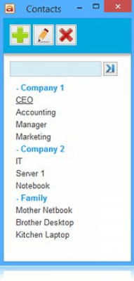 Screenshot of the application AeroAdmin Free - #3
