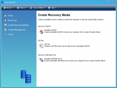 Screenshot of the application Drive Cloner Rx - #1