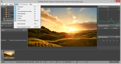 Screenshot of the application FastRawViewer - #3