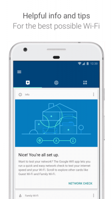 Screenshot of the application Google Wifi - #3