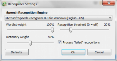 Screenshot of the application VoiceMacro - #5