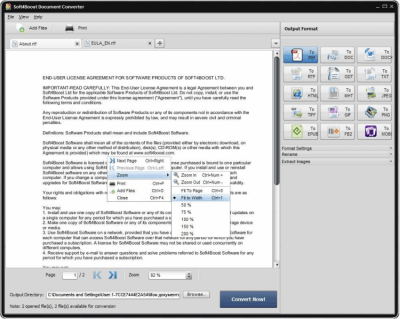 Screenshot of the application Soft4Boost Document Converter - #2