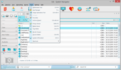 Screenshot of the application System Navigator - #4