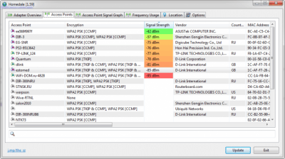 Screenshot of the application Homedale - #4