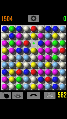 Screenshot of the application Extra Lines - #3