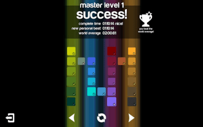 Screenshot of the application Blendoku - #3