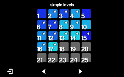 Screenshot of the application Blendoku - #5