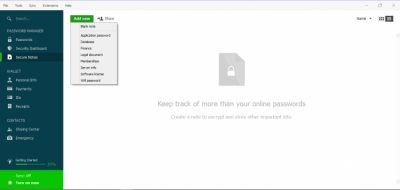 Screenshot of the application Dashlane Password Manager - #3