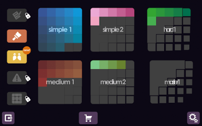 Screenshot of the application Blendoku 2 - #4