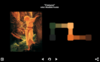 Screenshot of the application Blendoku 2 - #7