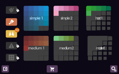 Screenshot of the application Blendoku 2 - #9
