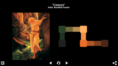 Screenshot of the application Blendoku 2 - #12