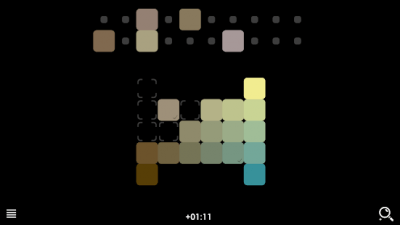 Screenshot of the application Blendoku 2 - #13