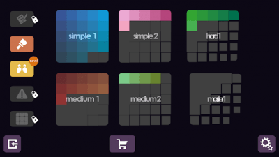 Screenshot of the application Blendoku 2 - #14