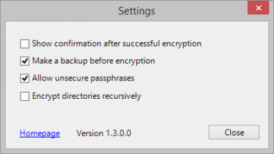 Screenshot of the application Fort - Cryptography Extension - #3