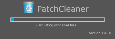 Screenshot of the application PatchCleaner - #1