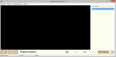 Screenshot of the application Nectarine Media Player - #3