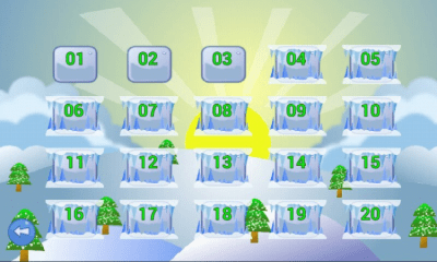 Screenshot of the application Angry snowman - #3