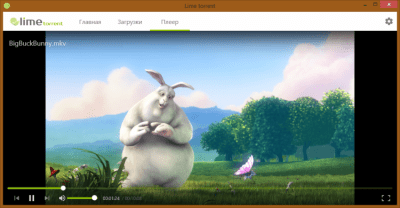 Screenshot of the application Lime torrent - #5