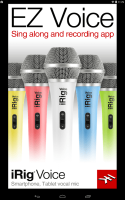 Screenshot of the application EZ Voice - #6