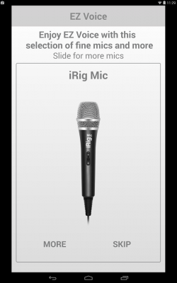 Screenshot of the application EZ Voice - #7