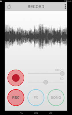 Screenshot of the application EZ Voice - #8