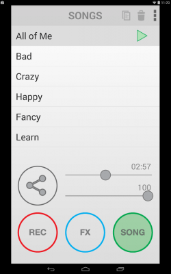 Screenshot of the application EZ Voice - #10