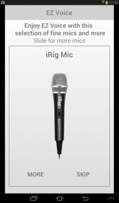 Screenshot of the application EZ Voice - #12